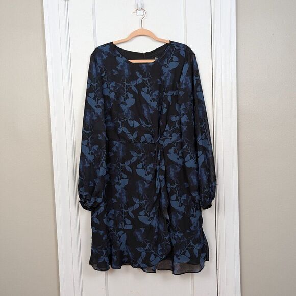 Hutch | By The Light of The Moon Mini Dress in Black Size 20 - Picture 1 of 10